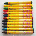 Crayons de cire non toxique d&#39;usine de 12color